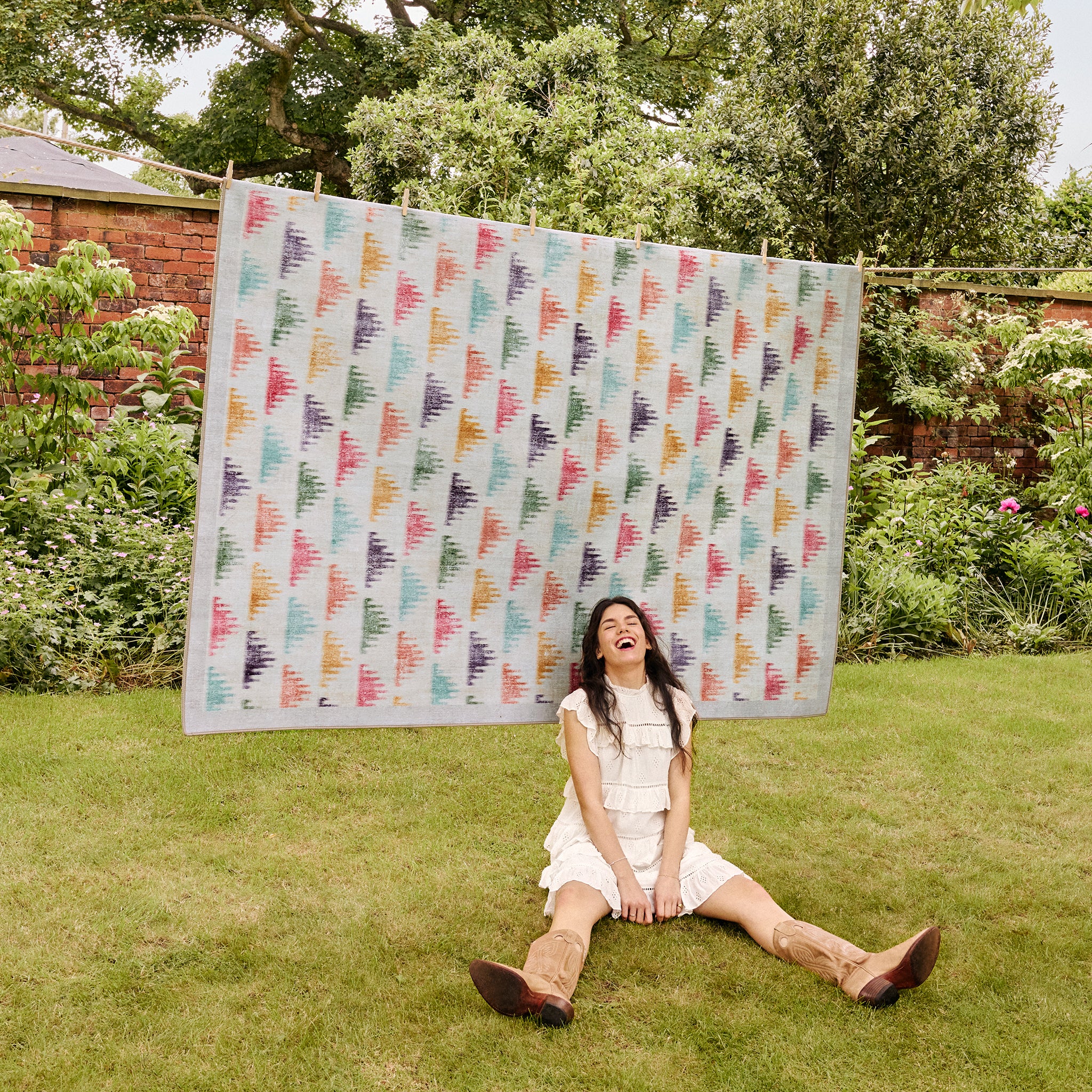 Hug Rug Bretton Multi Machine Washable Rug 