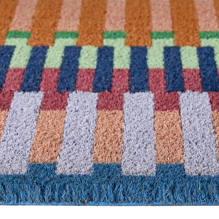 Bright Broken Stripe Coir