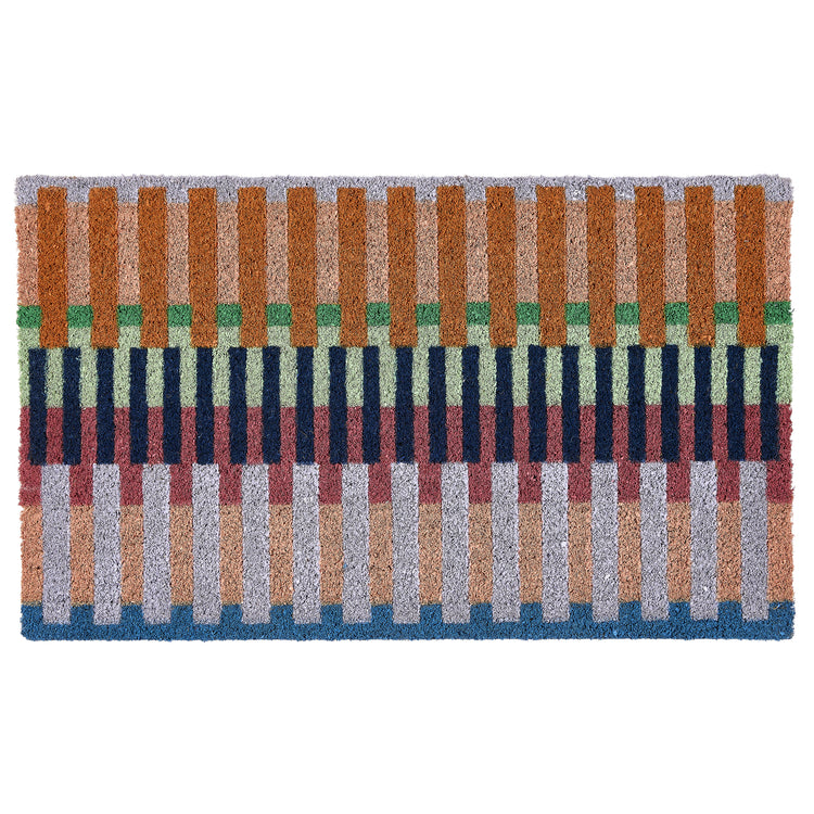 Bright Broken Stripe Coir