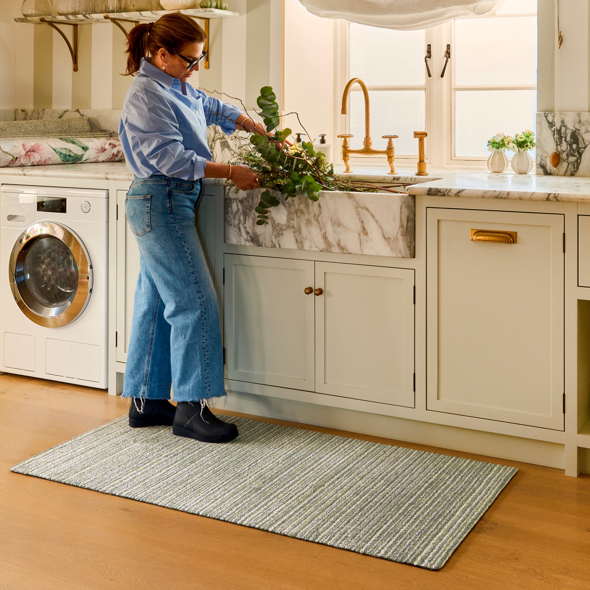 Plain - Candy Green Doormat