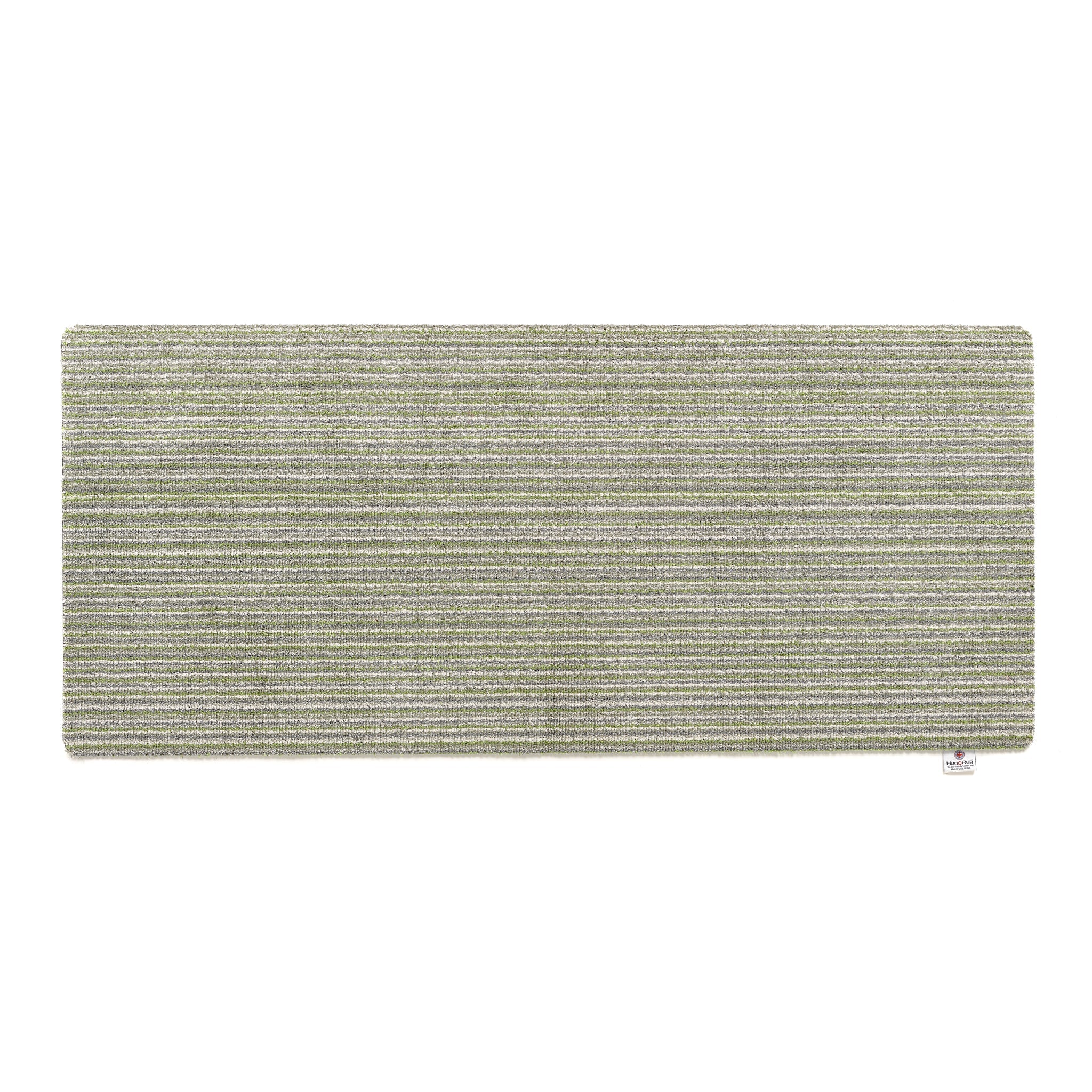 Candy Green Striped Washable Runner 9