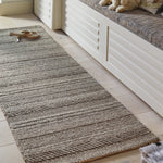 Chunky Knit Rug Grey/Natural 6