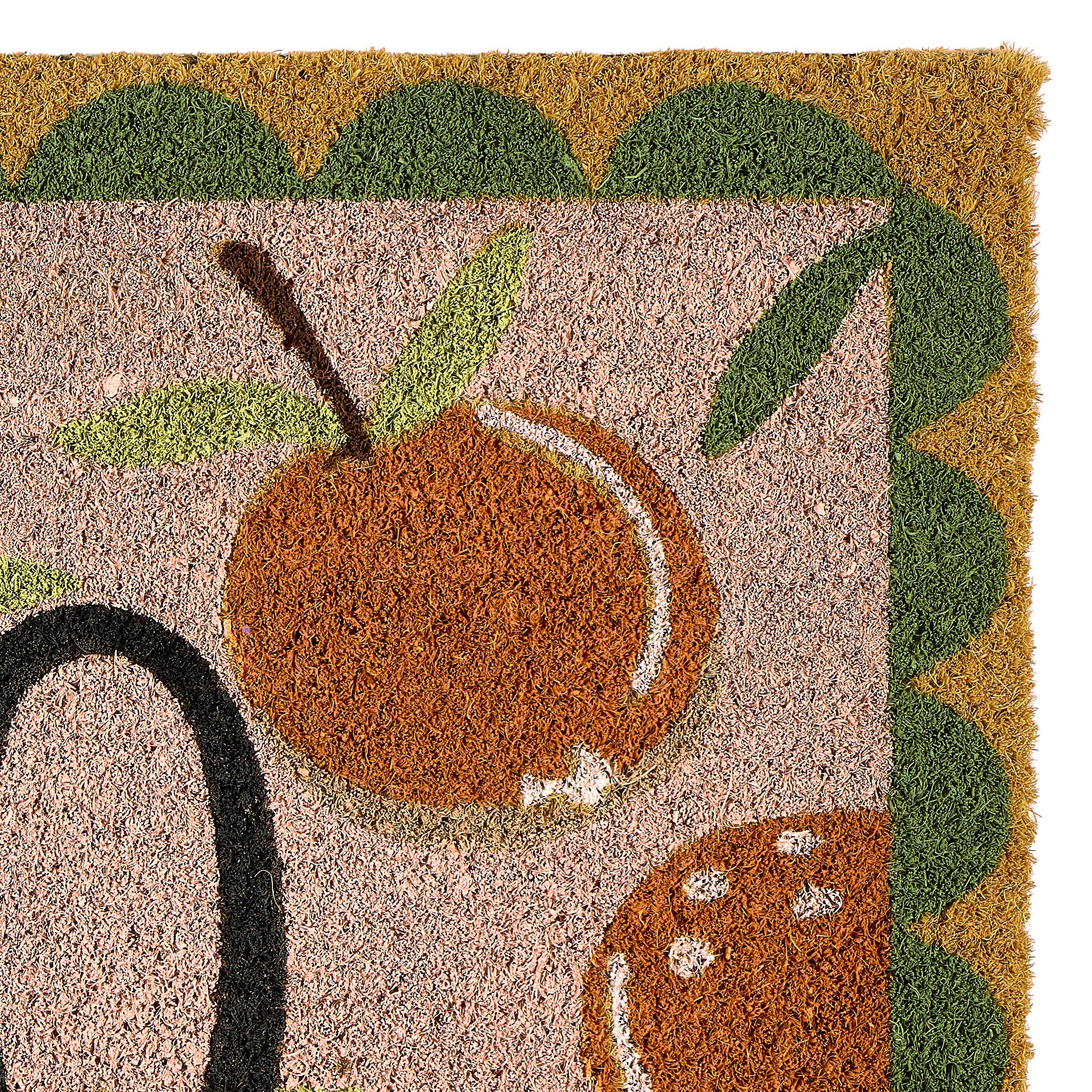 Ciao Orange Coir Doormat 4