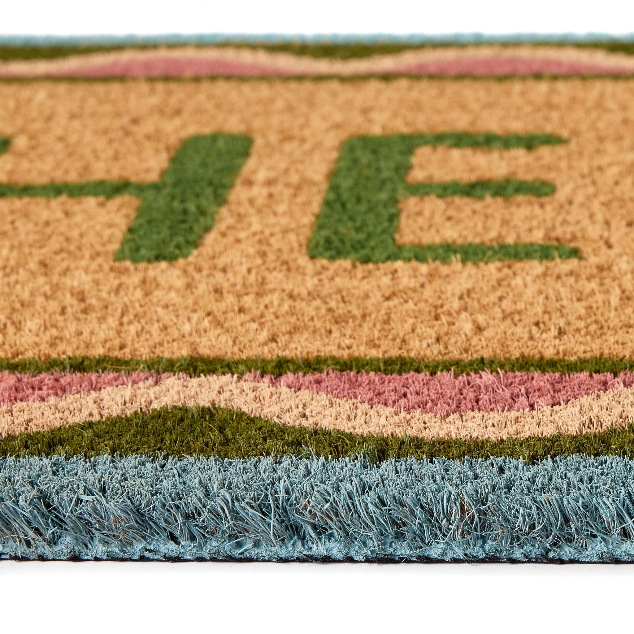 Hello Scallop Coir Doormat 3