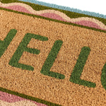 Hello Scallop Coir Doormat 4