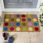 Spots Coir Doormat 2