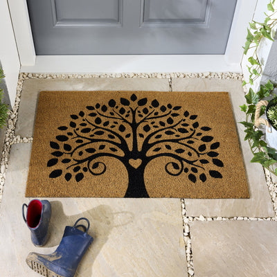 Tree Of Life Coir Doormat