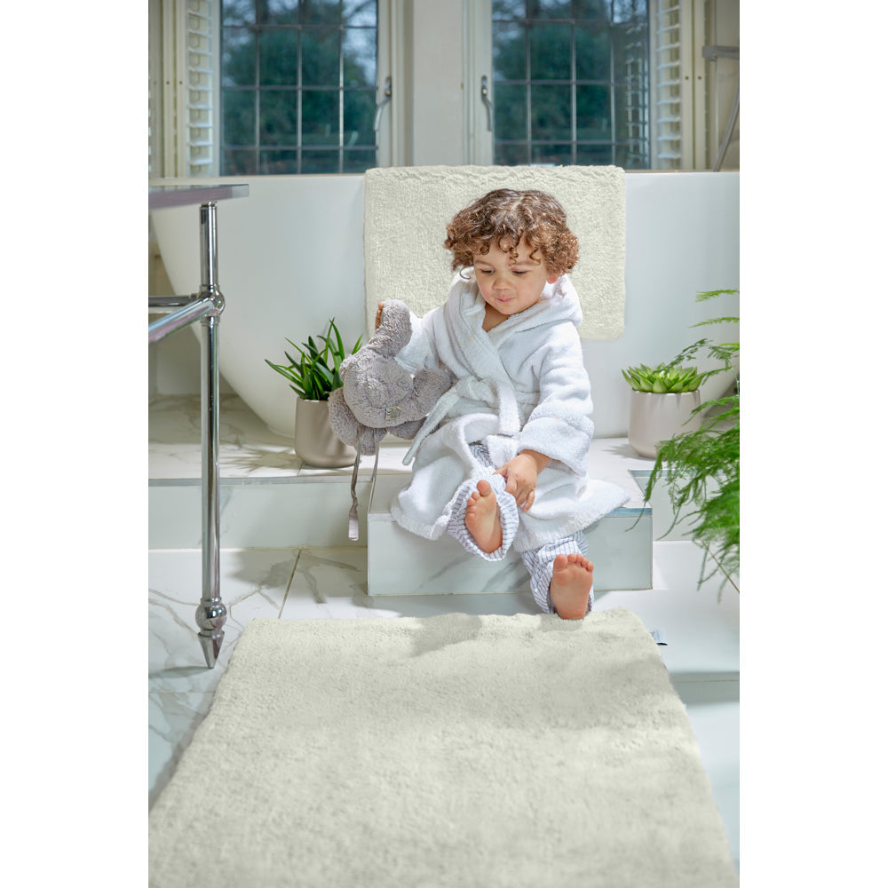 Bamboo Plain Cream Bathmat 2