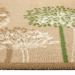 Dandelions Beige Washable Doormat 4