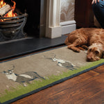 Deer 1 Beige Washable Doormat 3