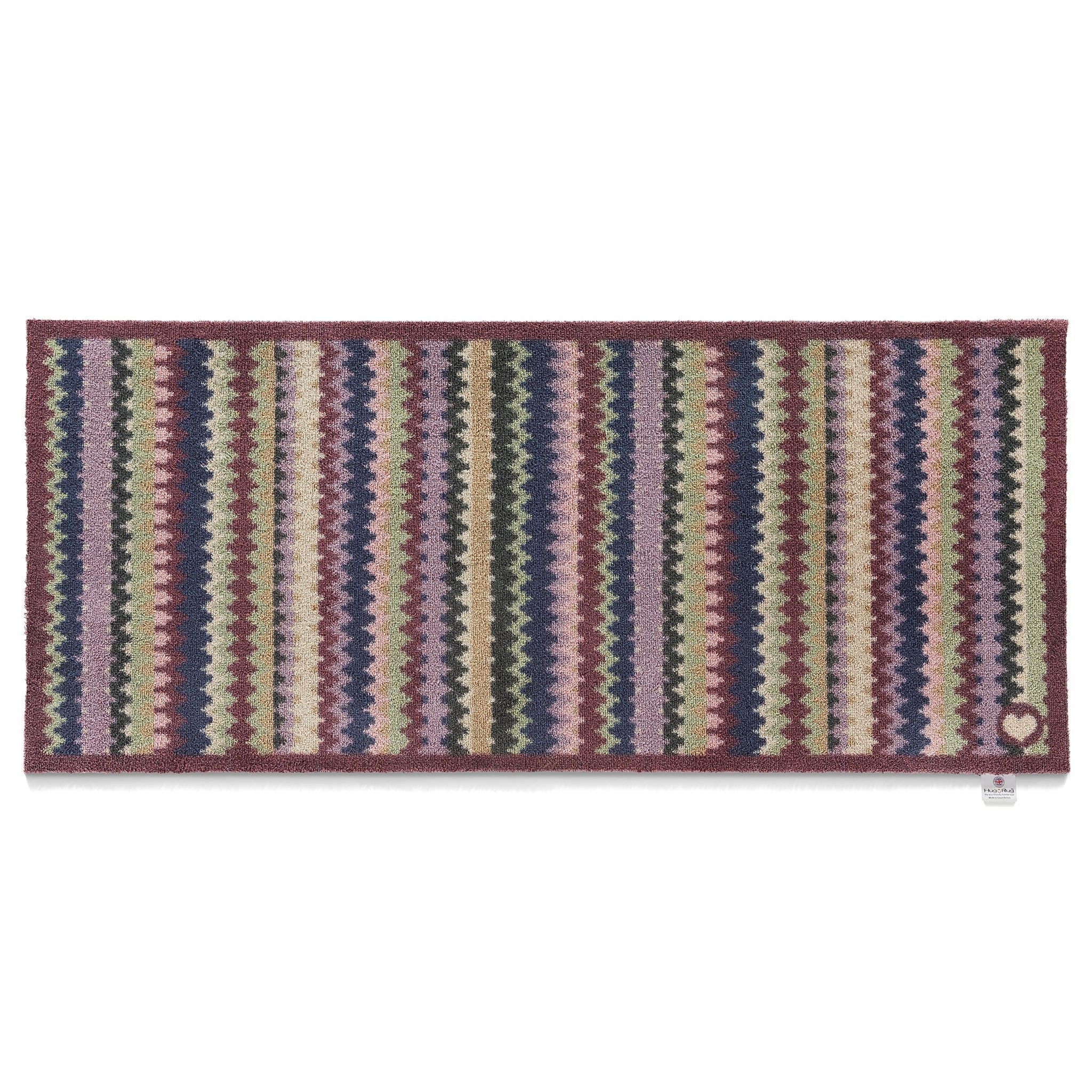 Designer 25 Zigzag  Washable Runner 4