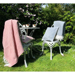 Diamond Throw Coral Pink 3