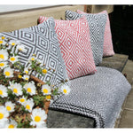 Diamond Throw Warm Grey 2