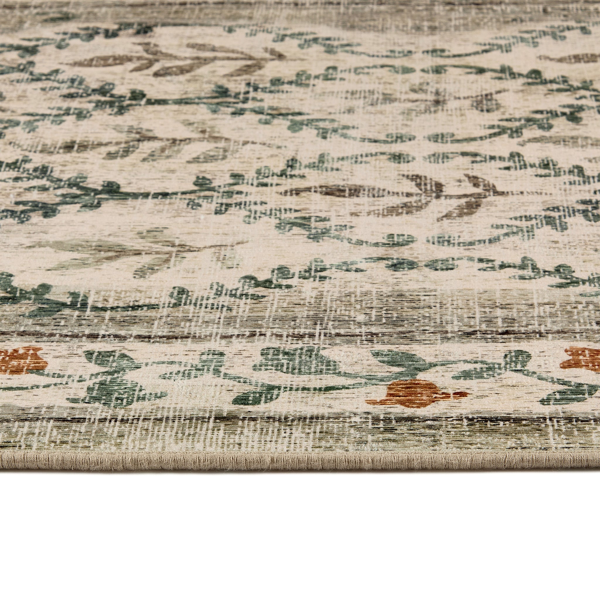 Hug Rug English Garden Washable Rug Texture