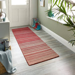 Fine Stripes Rug Lifestyle Red 5