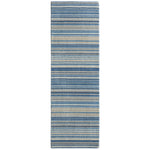 Fine Stripes Runner Blue/Beige 4