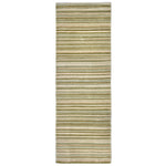 Fine Stripes Rug Green