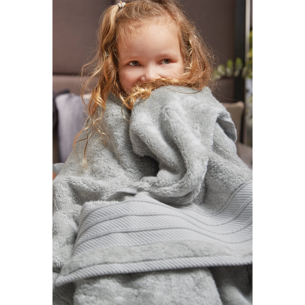 Hug Bamboo Luxury Bath Towels - Grey 2