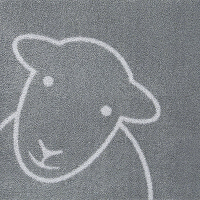 Hello Grey Herdy Washable Doormat 4