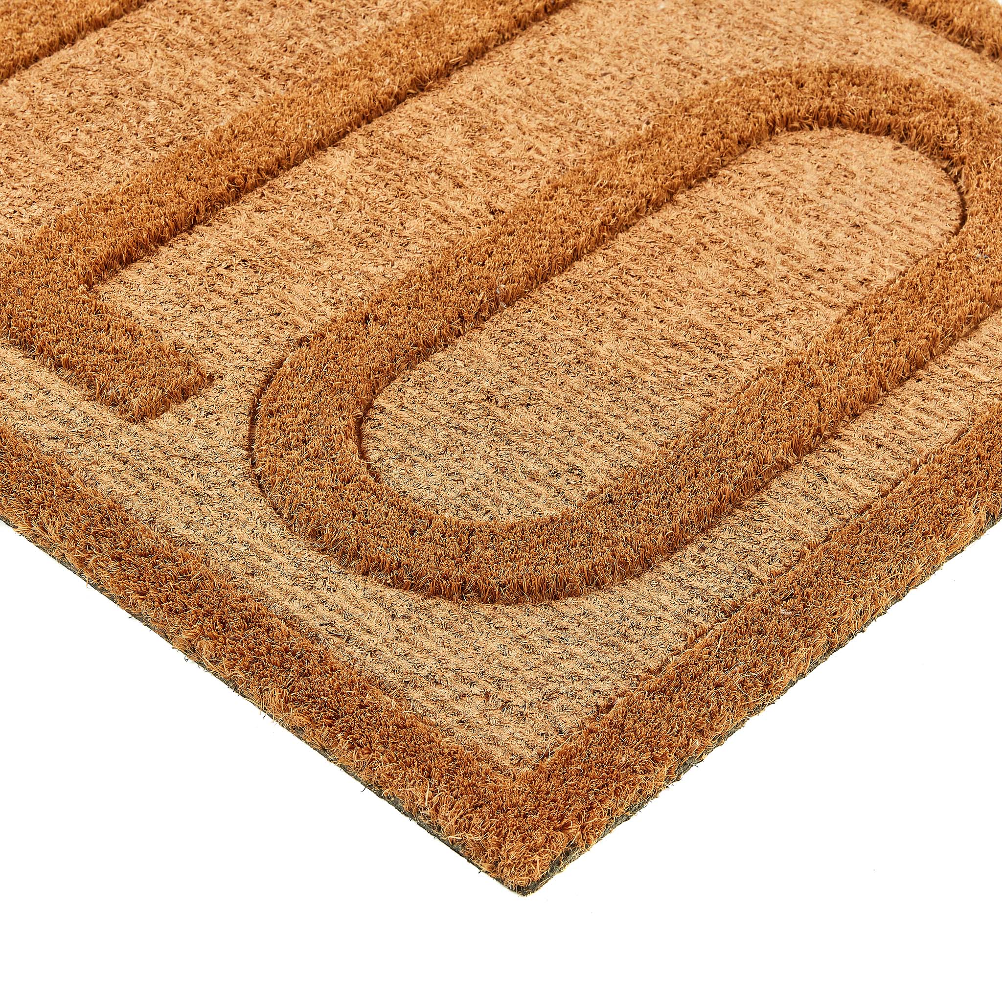 Embossed Coir Hello Doormat 3