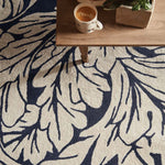 Heritage Floral 2 Rug Navy 2