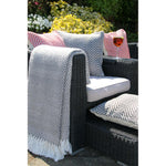 Herringbone Throw Warm Grey 3