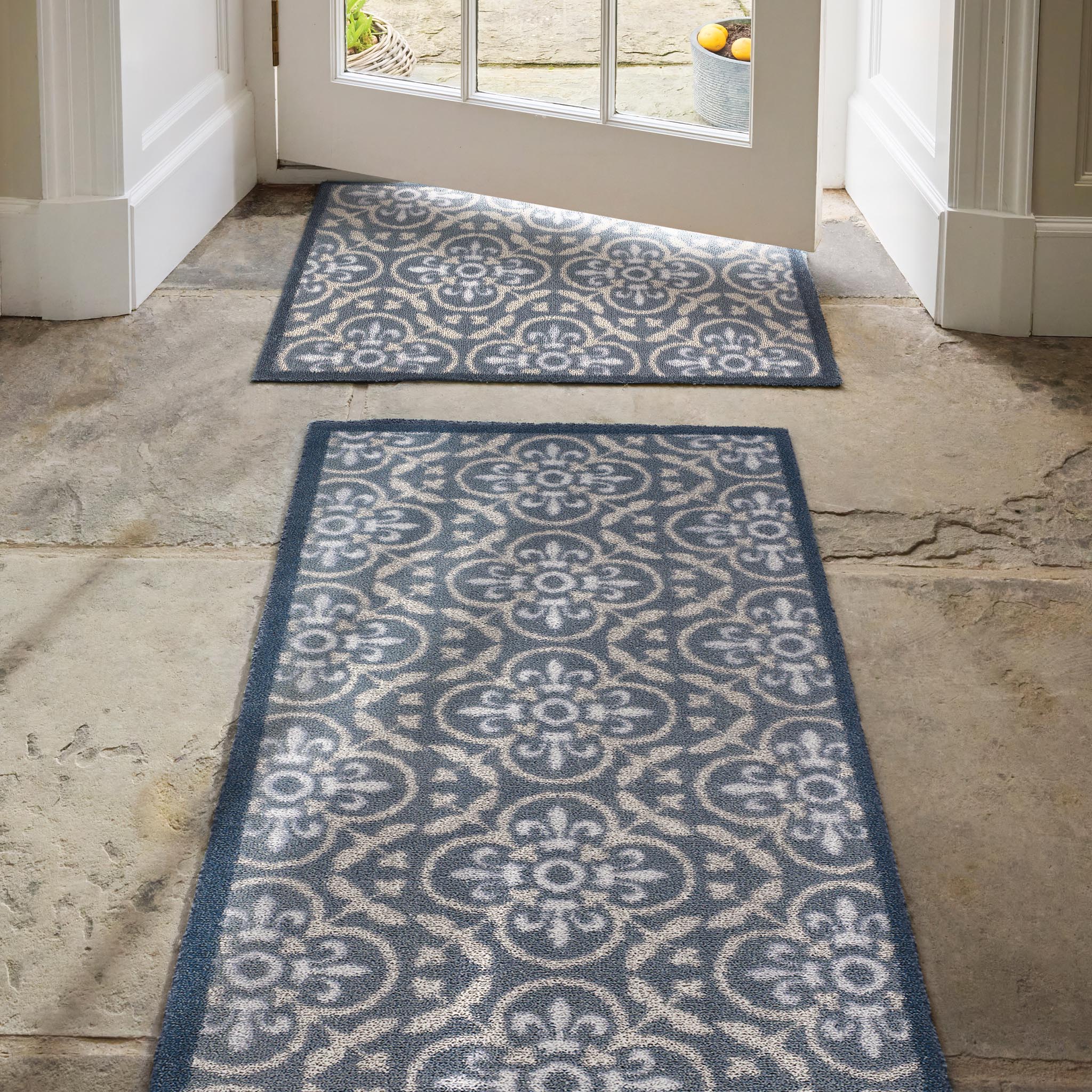 Home 40 Grey Washable Doormat