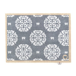 Home 44 Grey Cotton Washable Doormat 1