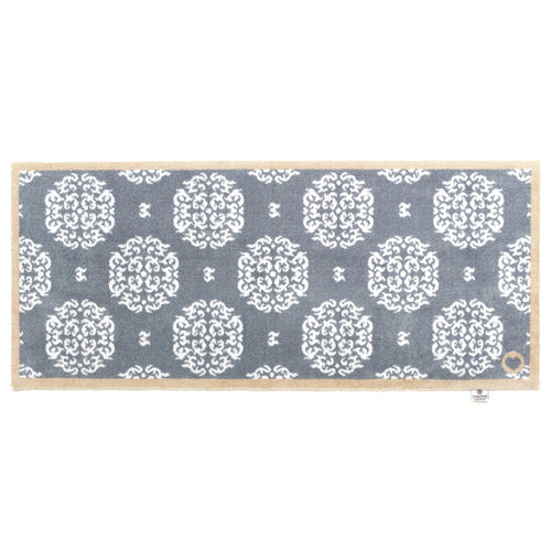 Home 44 Grey Cotton Washable Doormat 6