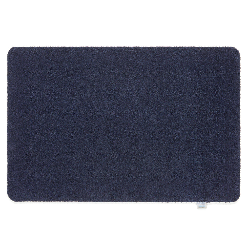 Sense - French Navy Washable Doormat 11