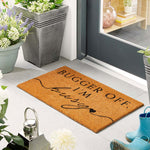 I'm Busy Coir Doormat 2