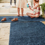 Plain Fleck - Indigo Washable Doormat 3
