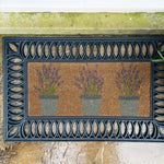 Coir Insert Lavender Doormat 2