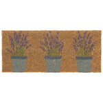 Coir Insert Lavender Doormat 1