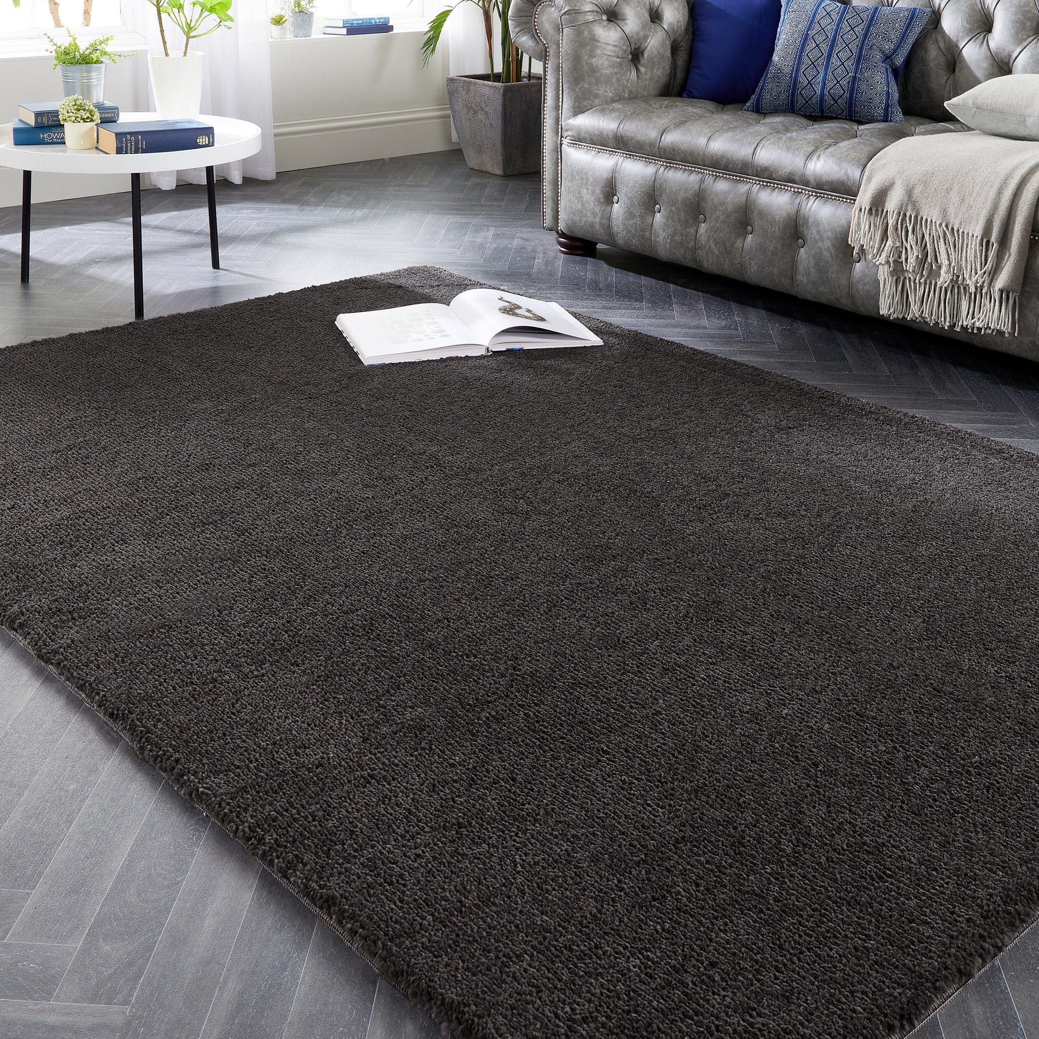 My Lux Charcoal Rug