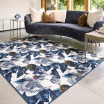 Hug Rug Magnolia Garden Washable Area Rug
