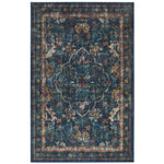 Hug Rug Midnight Paisley Washable Rug