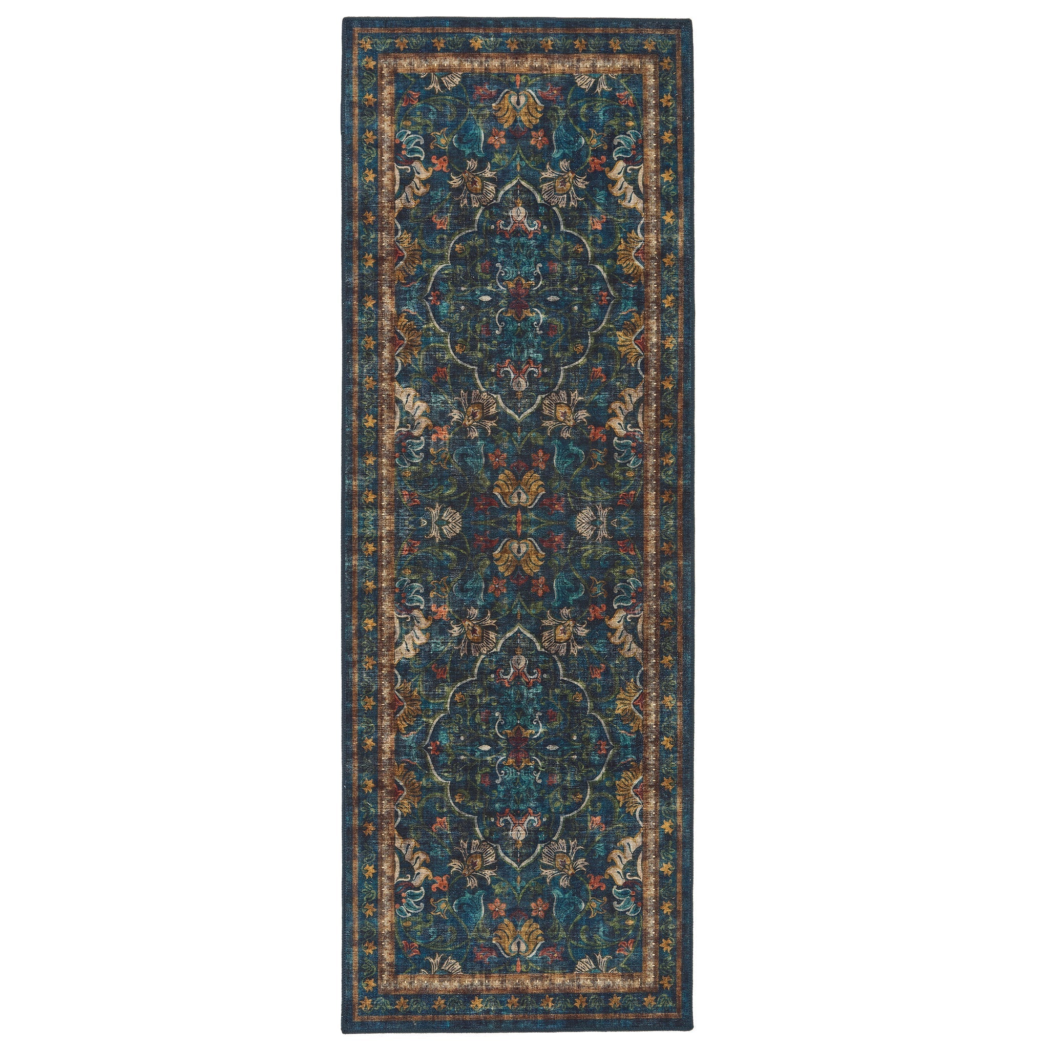 Hug Rug Midnight Paisley Washable Runner