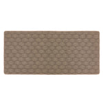 Sculptured Washable Basketweave Runner Mink 5