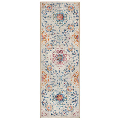 Modern Damask Eco-Washable Runner 6