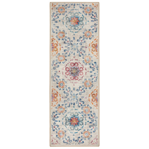 Modern Damask Eco-Washable Runner 6