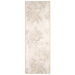 Muted Floral Beige Eco-Washable Runner 10