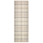 Isla Plaid Neutral Eco-Washable Runner 9