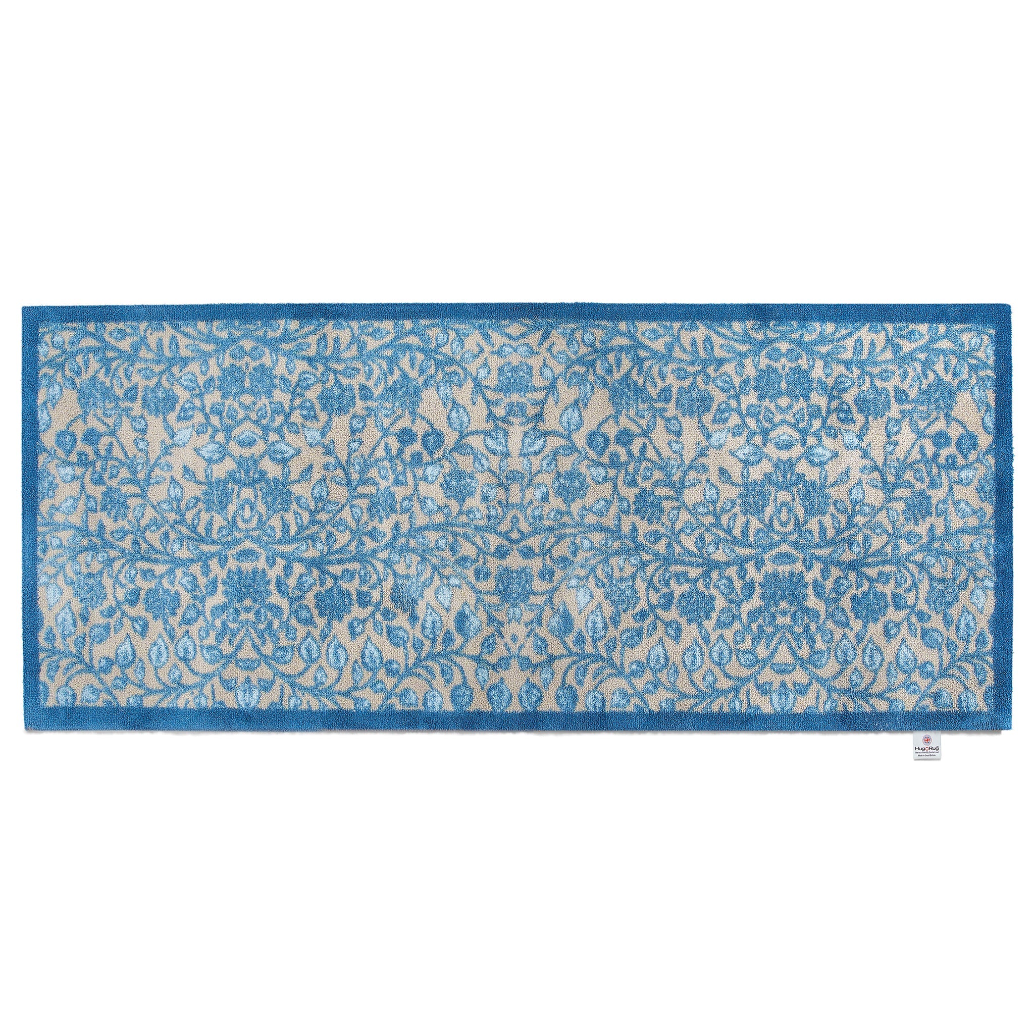 Nature 33 Blue Floral Runner 5