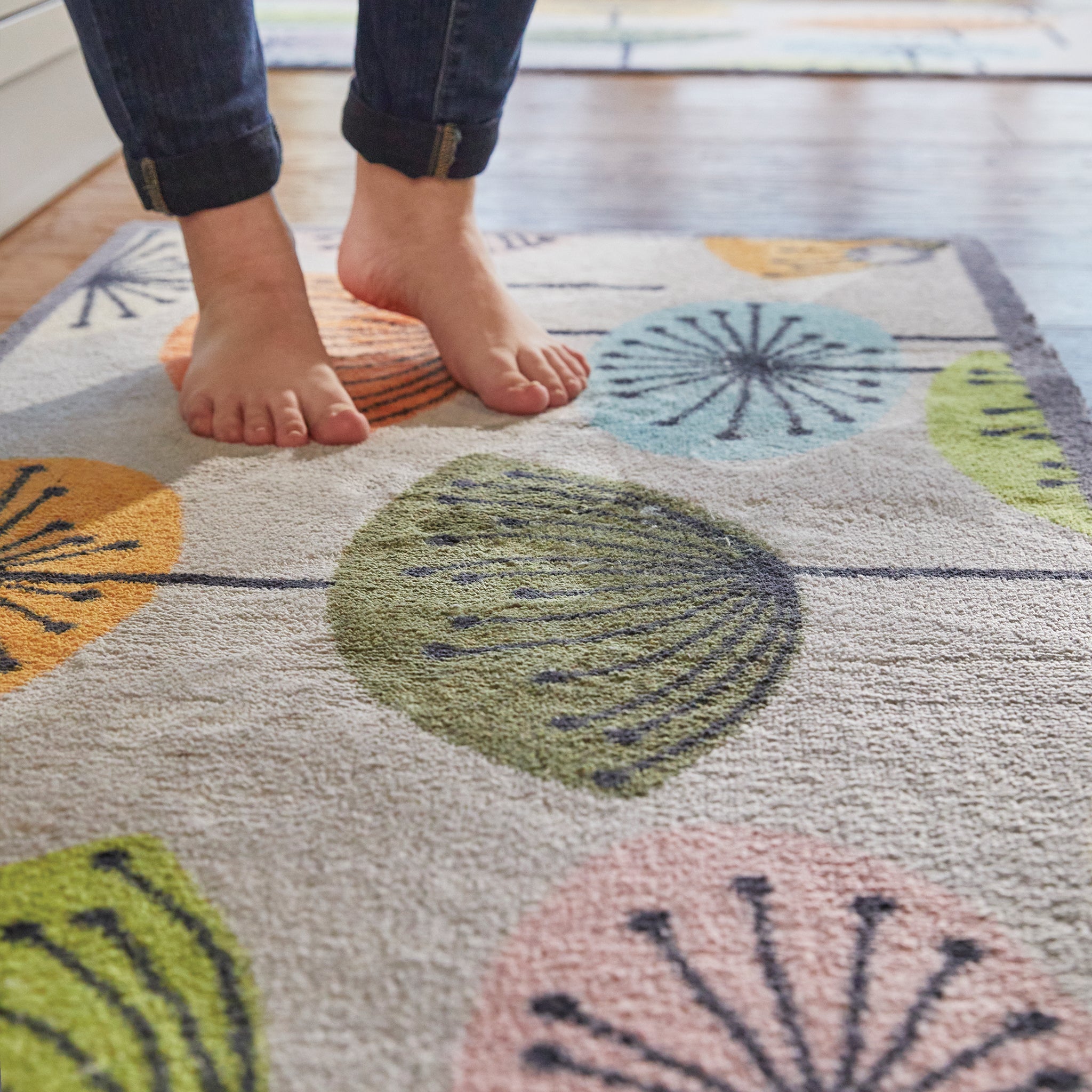 Nature 40 Dandelions Washable Doormat 2