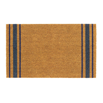 Navy Border Stripe Coir