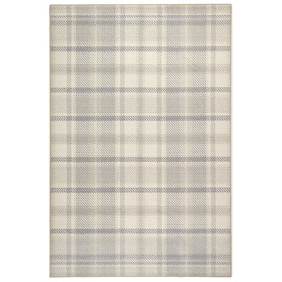 Isla Plaid Neutral Eco-Washable Rug