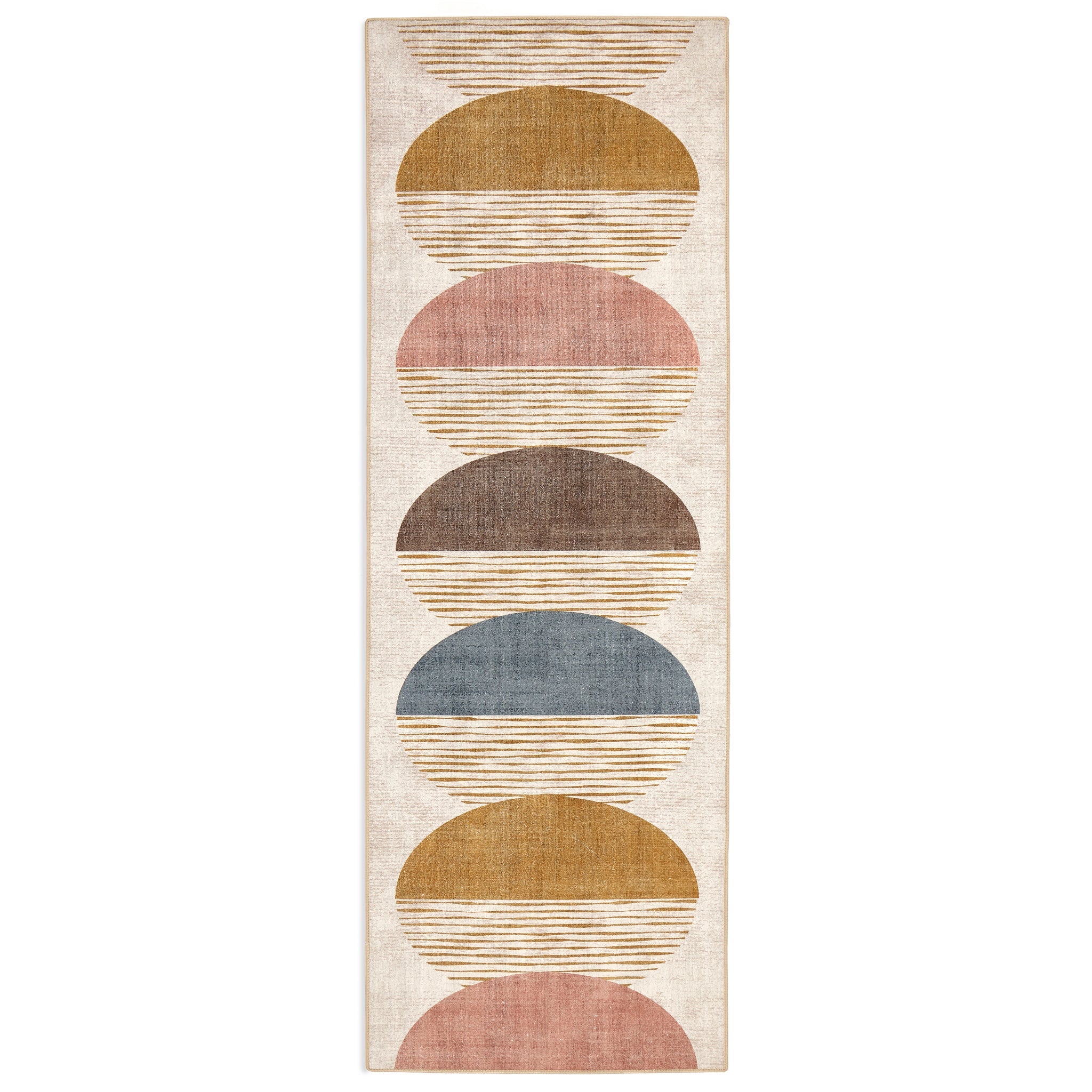 Oval Eclipse Eco-Washable Runner 7