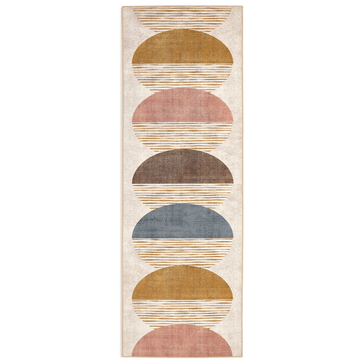 Oval Eclipse Eco-Washable Rug