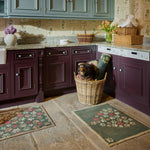 Hug Rug Green Paws For Love Washable Kitchen Mats